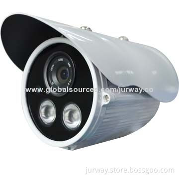 1/3-inch CCD IR Water-resistant Camera, 650TVL, IR Distance 30-80m, 2pcs IR-III LED with OSD Menu